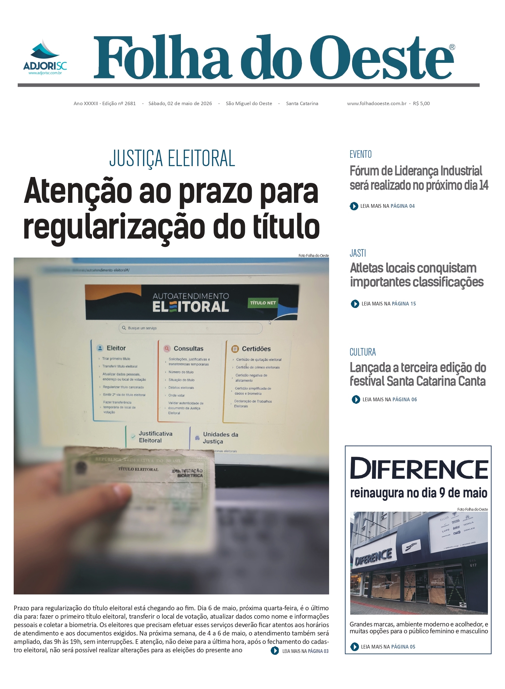 Edição Impressa