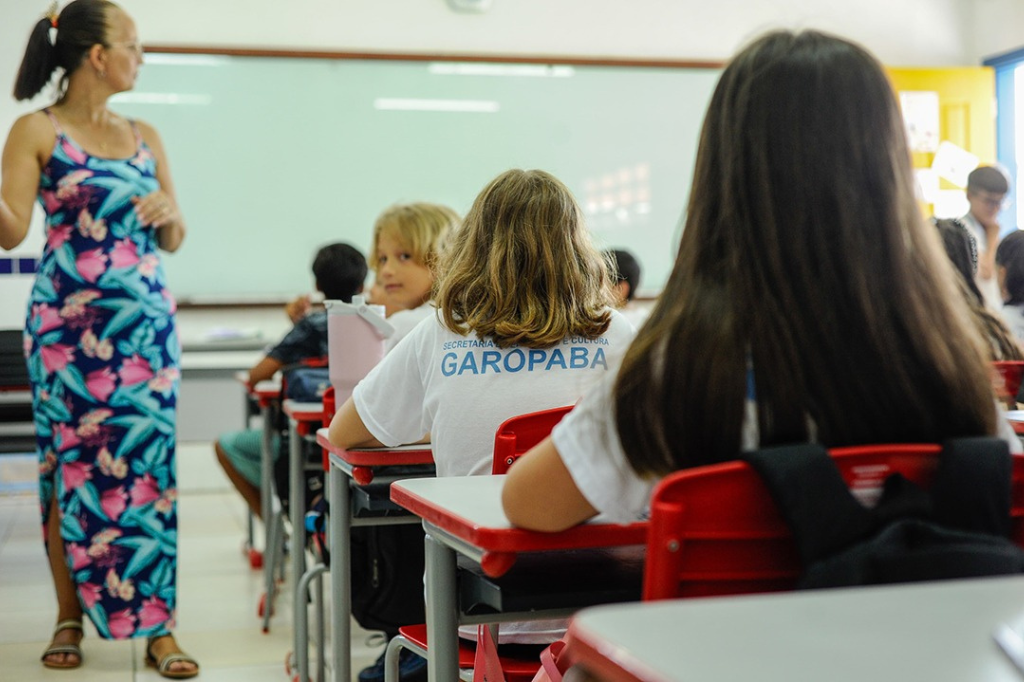 Foto: Assessoria PMG - Volta às aulas: Ano letivo da rede municipal de Garopaba começou