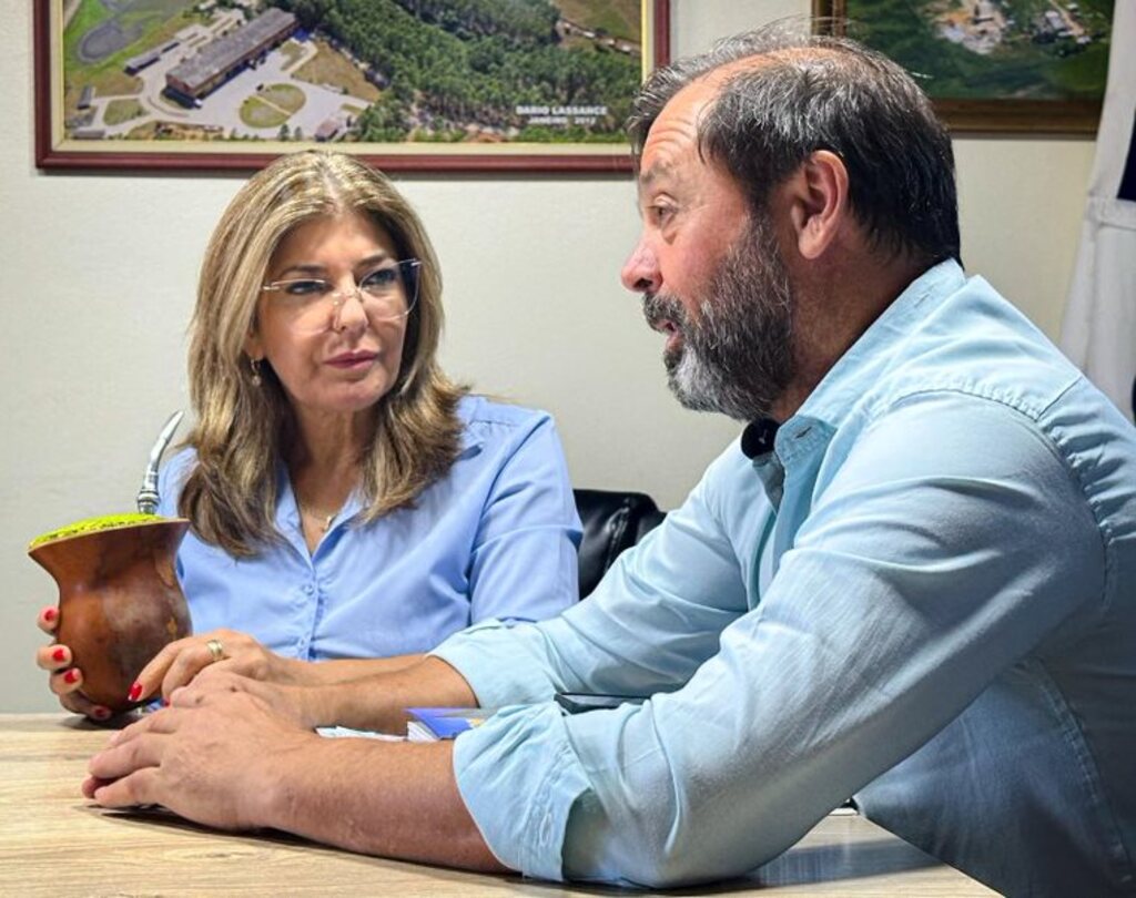 Deputada Adriana Lara e prefeito Luiz Carlos Folador vão a Brasília para tratar da reabertura da Usina Candiota 3