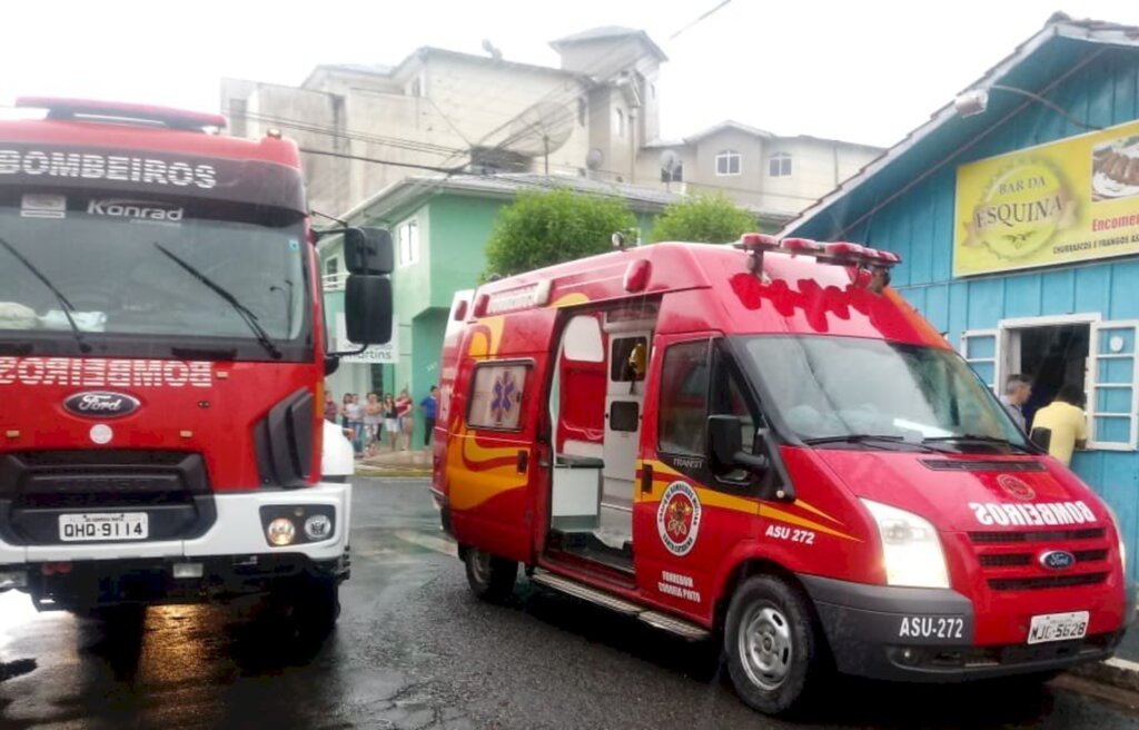 Dia agitado para os bombeiros de Correia Pinto