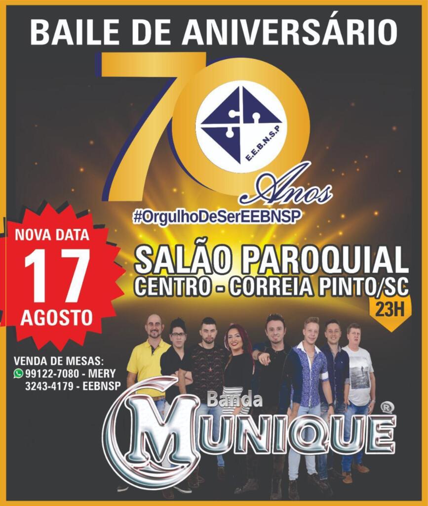 E.E.B.N.S.P comemora 70 anos