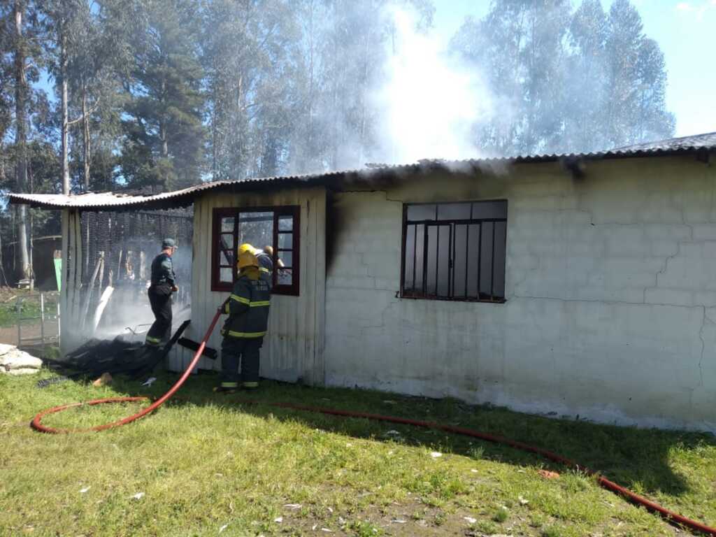 Incêndio em Correia Pinto