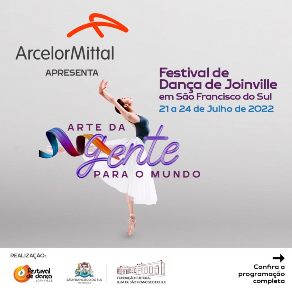 ArcelorMittal apresenta: Festival de Dança de Joinville em São Francisco do Sul