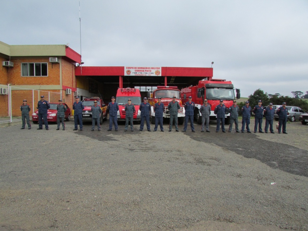 Corpo de Bombeiros há 14 anos em Correia Pinto