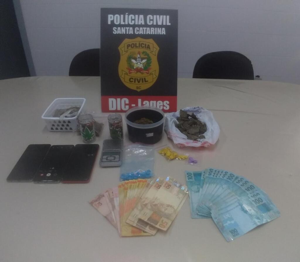 Polícia Civil cumpre mandados em operação de combate ao tráfico de drogas