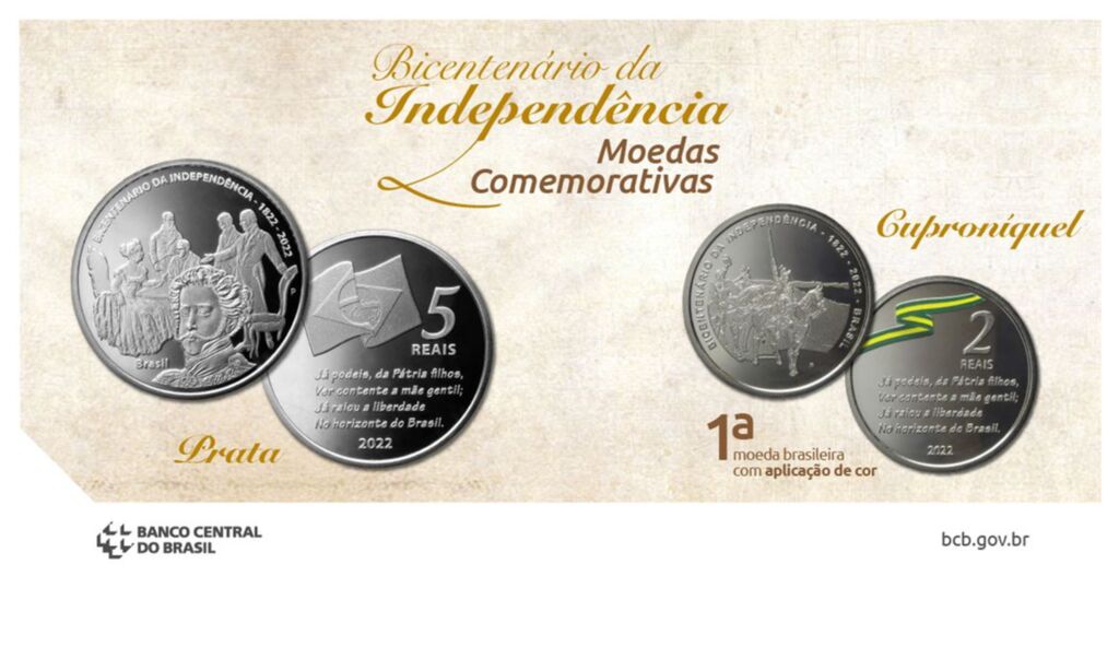 BC lança moeda colorida para celebrar data