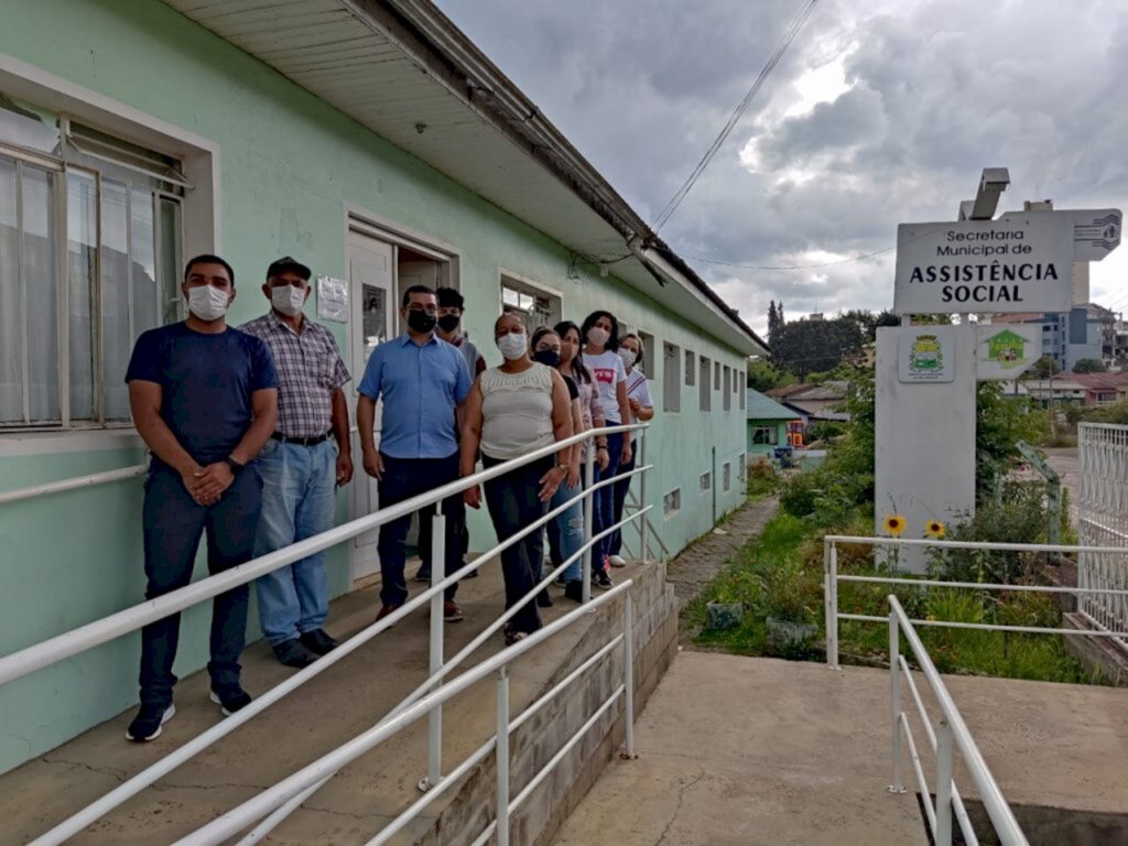 Secretário de Estado de Assistência Social visita São Joaquim