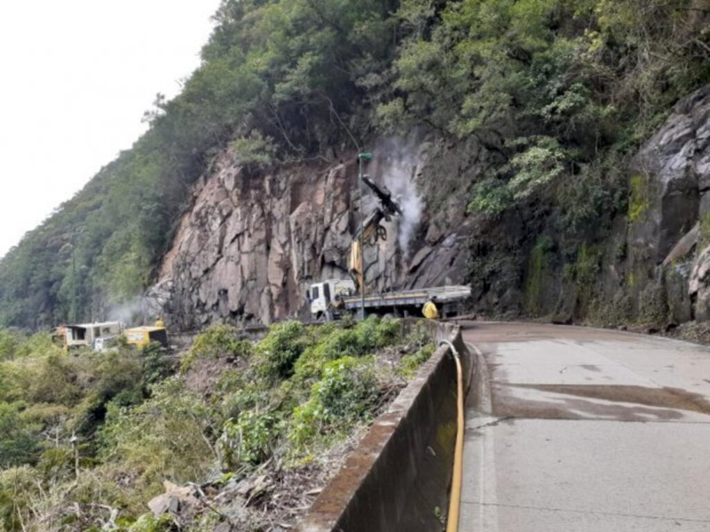 Obras na Serra do Rio do Rastro estão paralisadas até domingo