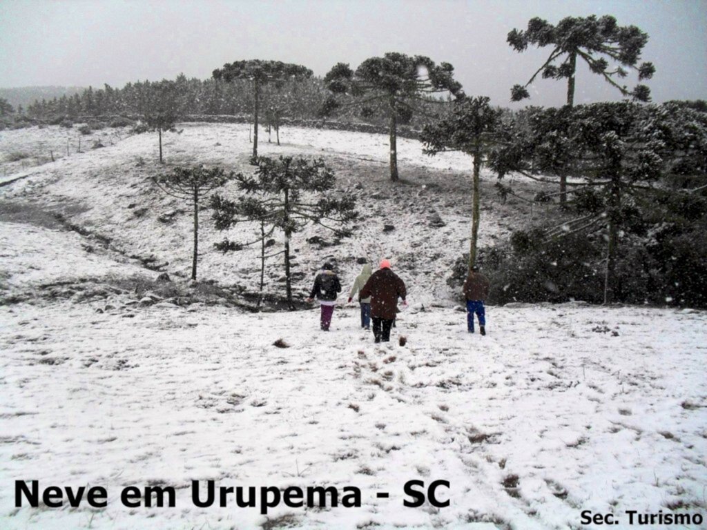  - Município é conhecido como um dos mais frios do Brasil