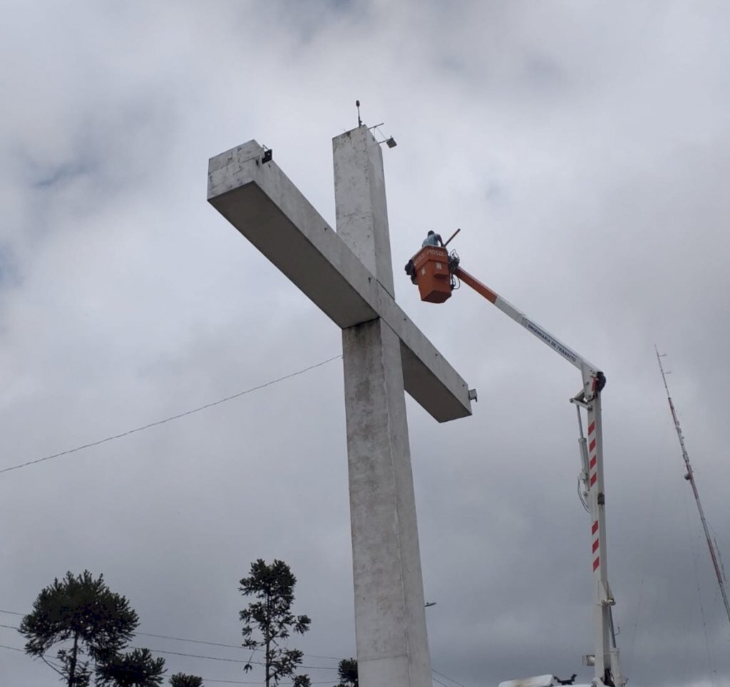 Morro da Cruz receberá milhares de pessoas para as celebrações da Semana Santa