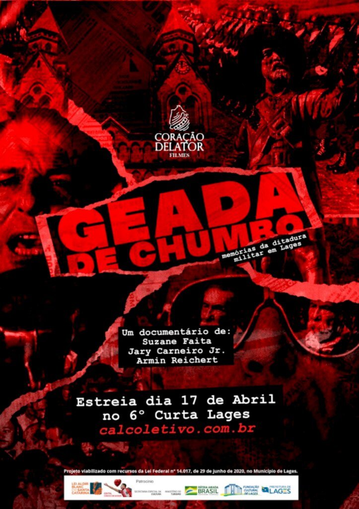 Documentário 'Geada de Chumbo' será lançado no dia 17 de abril