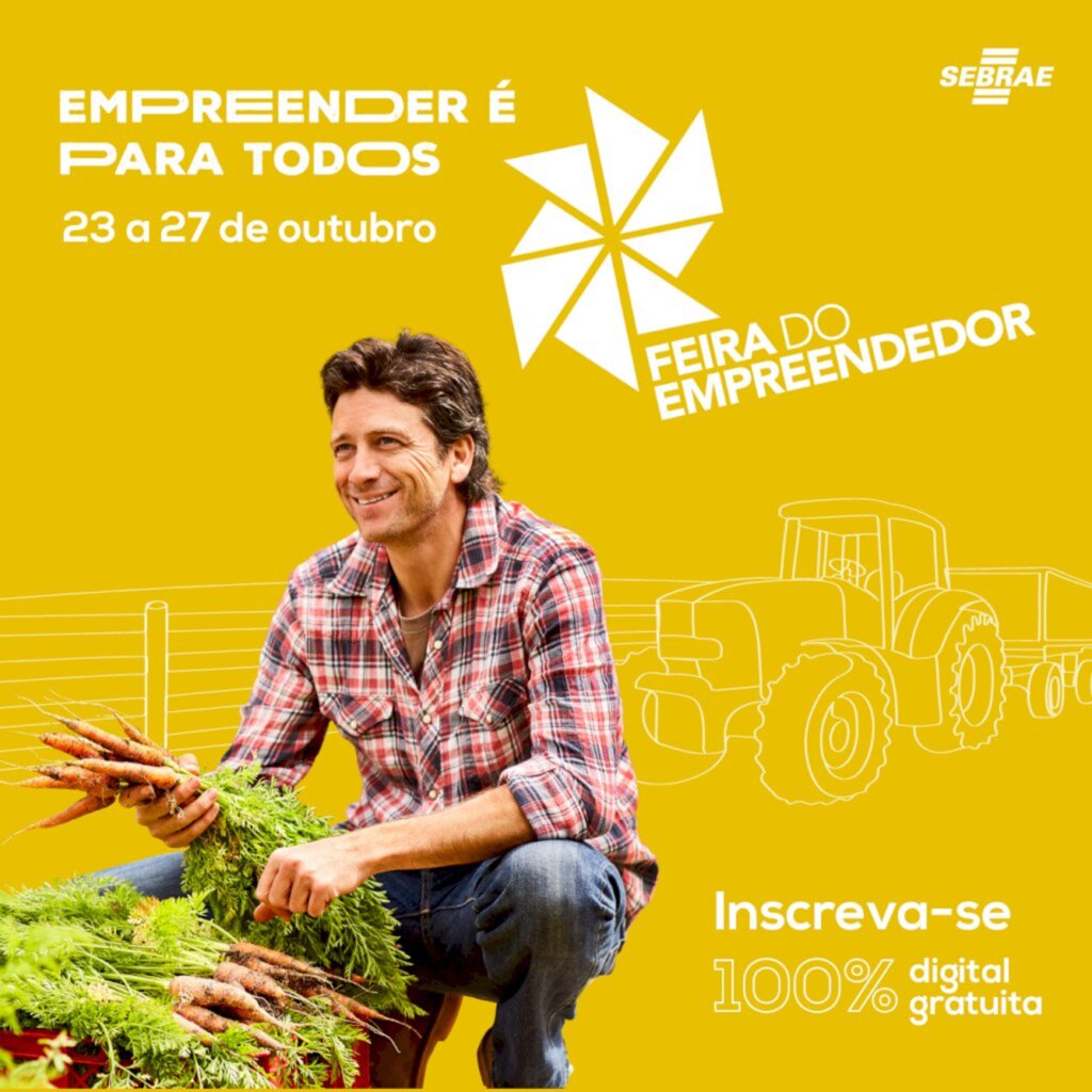 Abertas as inscrições para a Feira do Empreendedor Digital 2021, do Sebrae