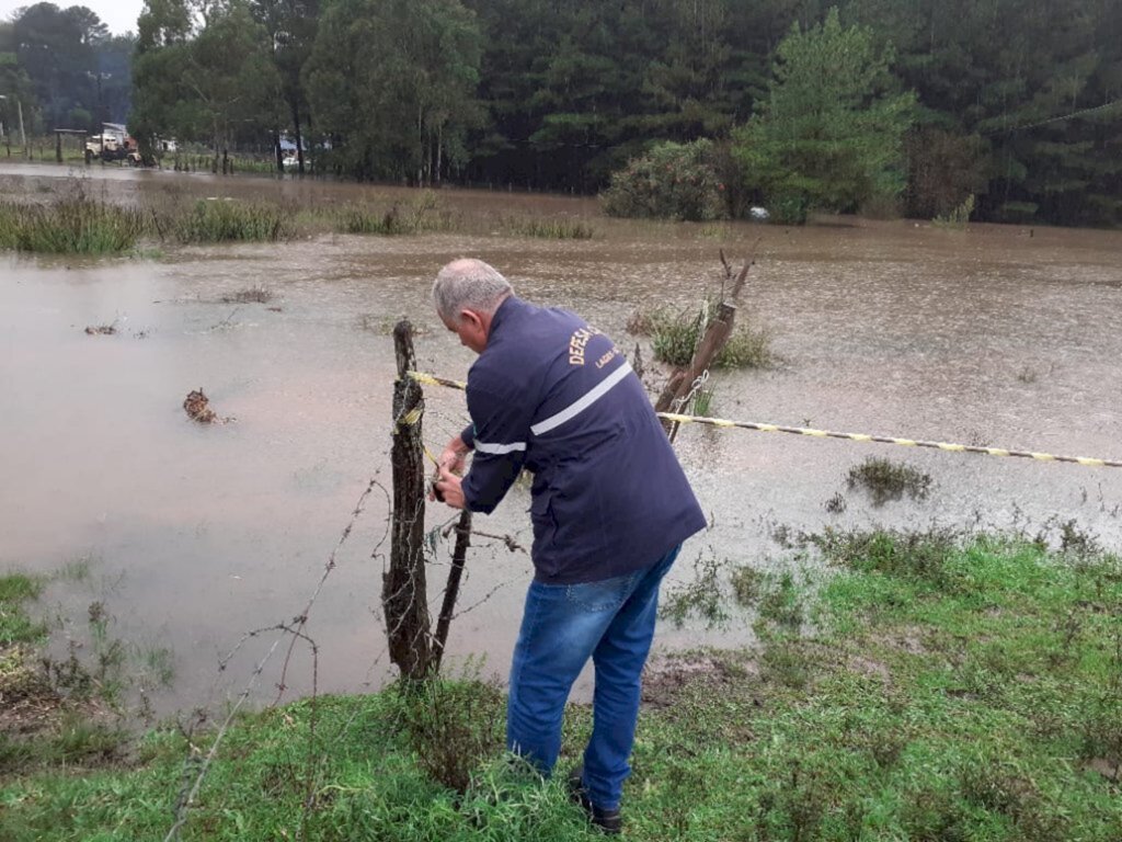 Defesa Civil de Lages registra acumulado de chuva de 175,2mm, em 48 horas