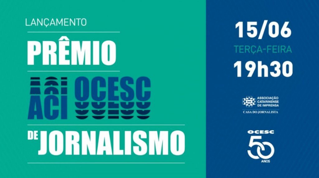 Correspondente de guerra e colunista de O Globo participam do lançamento do 1º Prêmio ACI Ocesc de Jornalismo