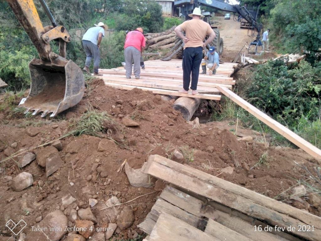 Ponte do Bodegão, na Coxilha Rica, é reconstruída por meio de Parceria Público Privada