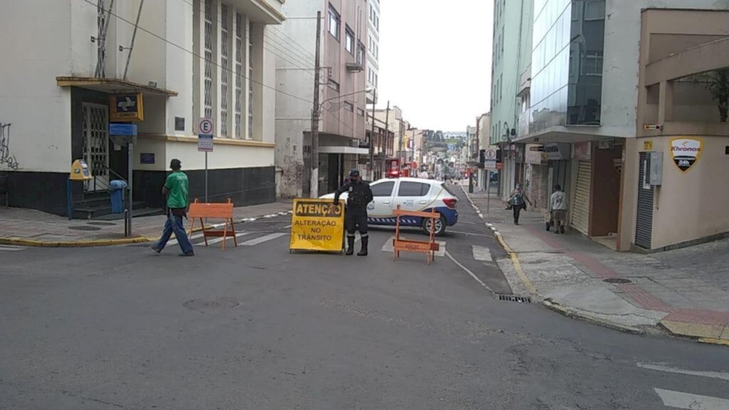 PML/Divulgação - Iniciadas as obras de revitalização da Rua Coronel Córdova, no Centro de Lages