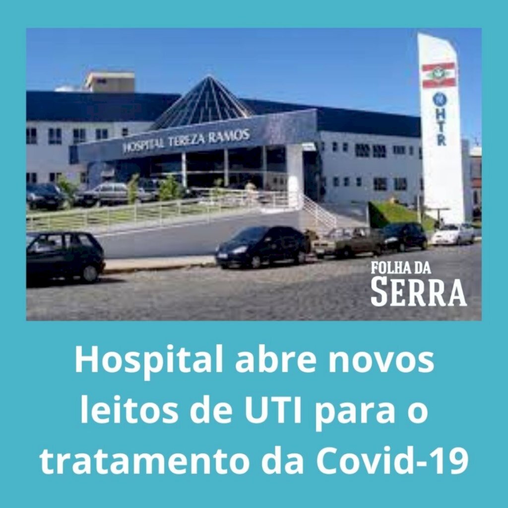 Hospital Tereza Ramos abre novos leitos de UTI para tratamento da Covid-19