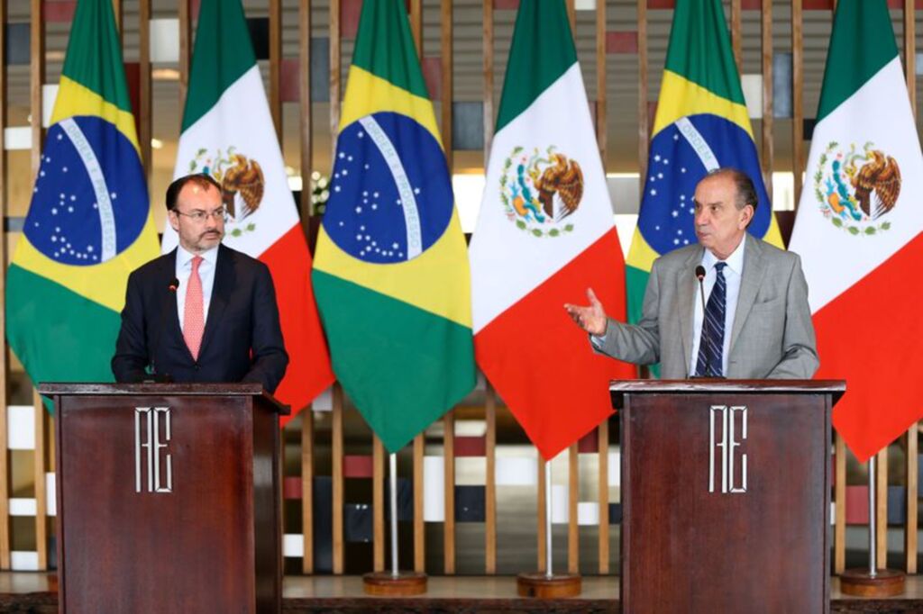 Brasil e México avaliam ampliação do comércio bilateral