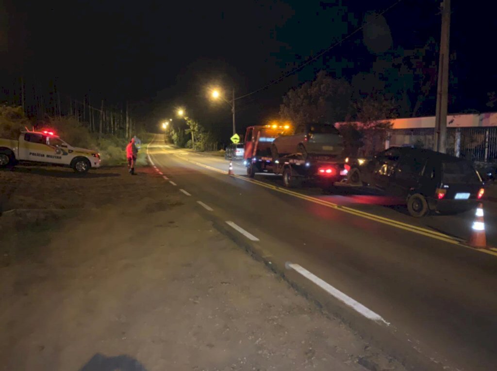 Polícia Militar Rodoviária realiza operação na SC 283