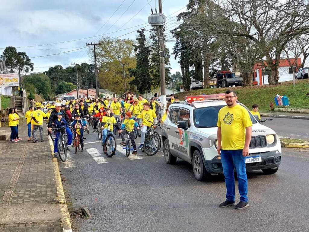Passeio Ciclístico reúne 190 participantes em Bocaina do Sul