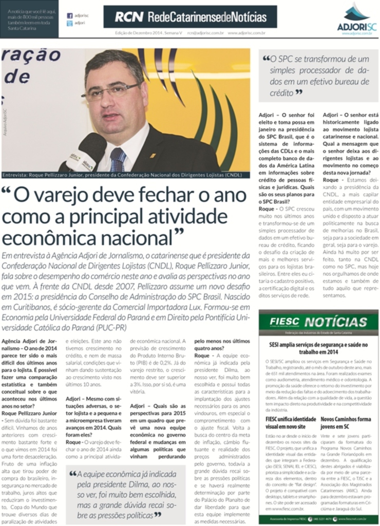 Rede Catarinense de Noticias - RCN / RCN Impressa / Edição 628
