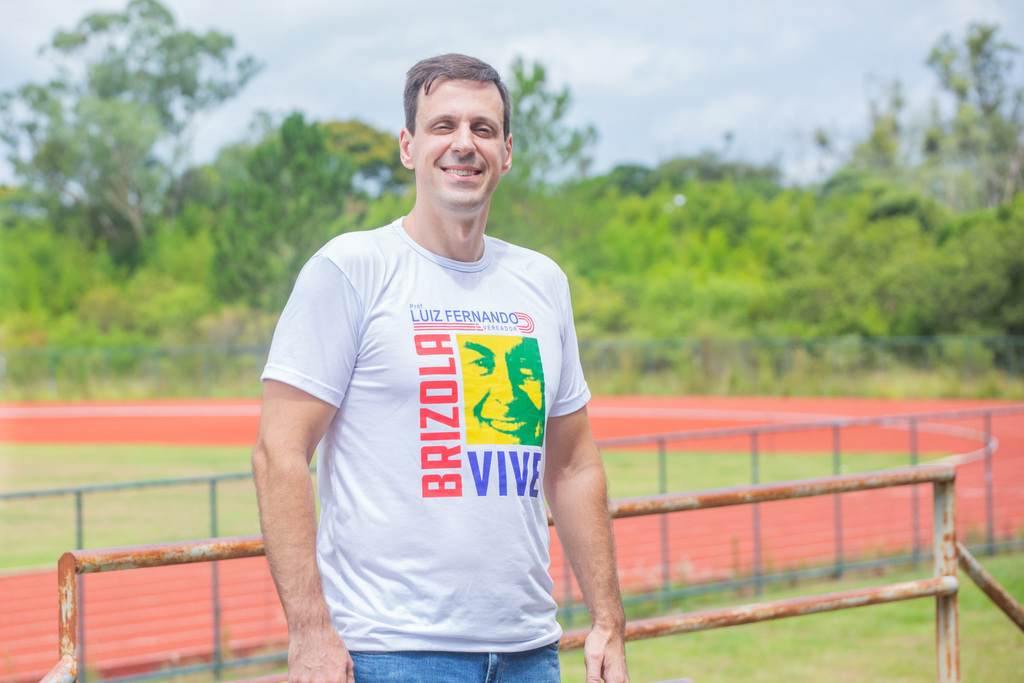 Inspirado nos ideais de Leonel Brizola e na pista pelo esporte. Conheça o vereador Luiz Fernando Cuozzo Lemos