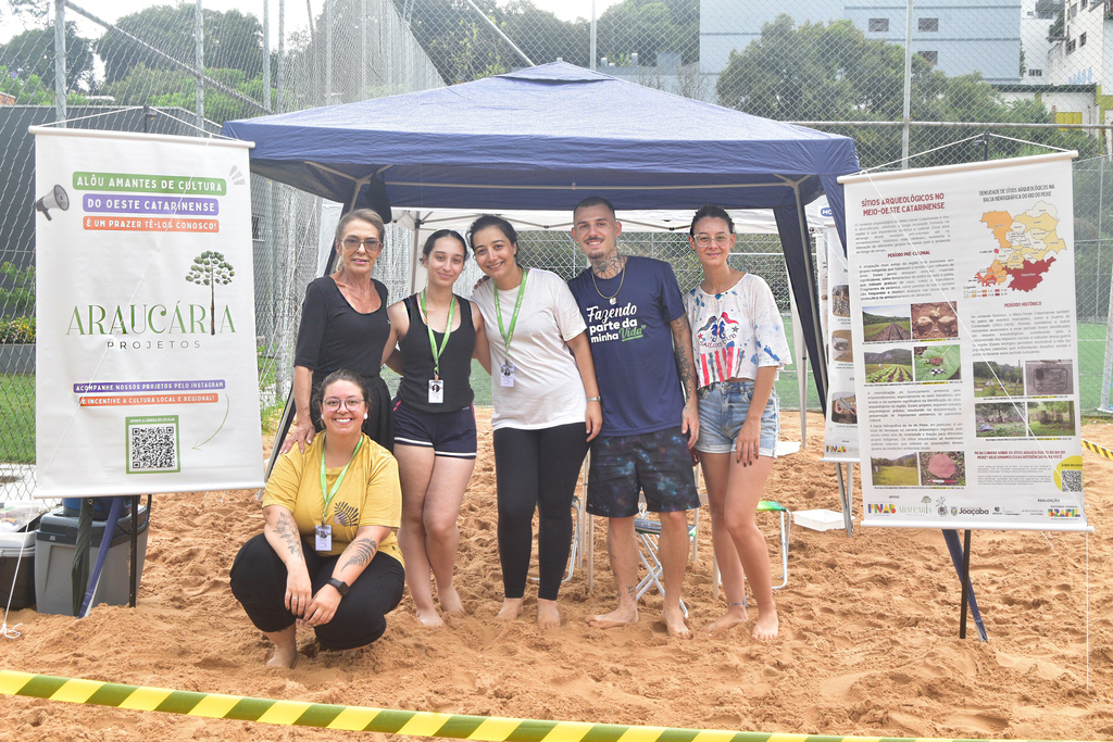 Projeto Pequenos Arqueólogos, da Equipe do Centro Arqueológico da Unoesc, promove vivência cultural em Joaçaba