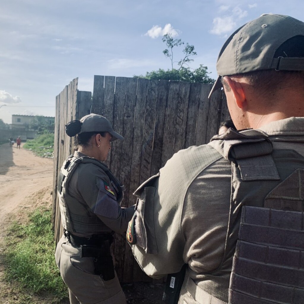 Divulgação Brigada Militar - Ação policial realizou 277 visitas preventivas às vítimas de violência