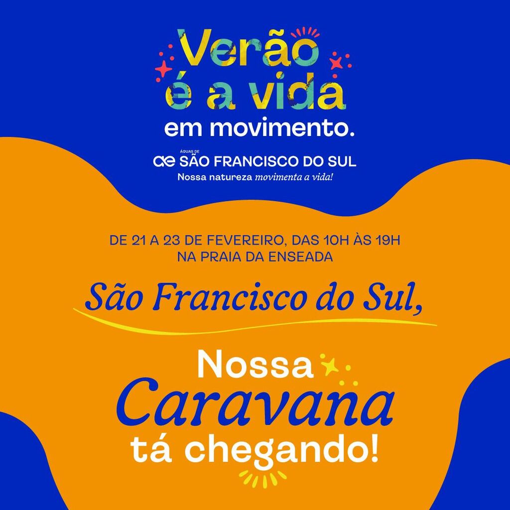 São Francisco do Sul recebe o espetáculo Bailinho – As Mareadas na Caravana de Verão