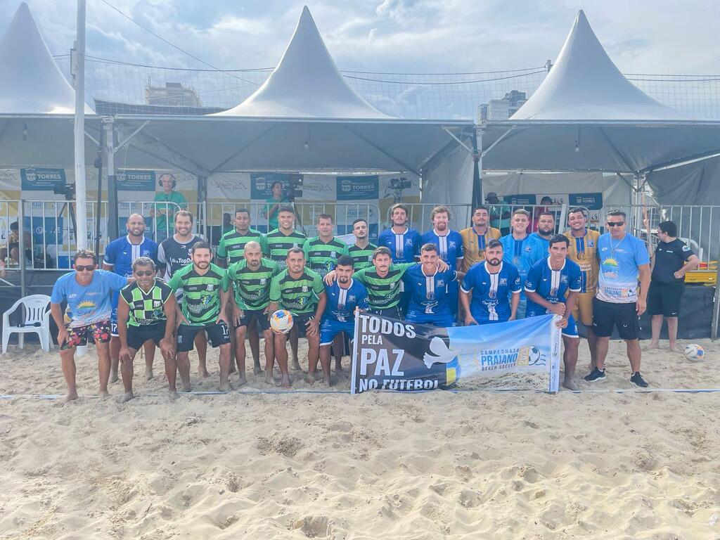 4ª RODADA DO PRAIANO BEACH SOCCER MOVIMENTA  A BEIRA MAR COM JOGOS EMOCIONANTES
