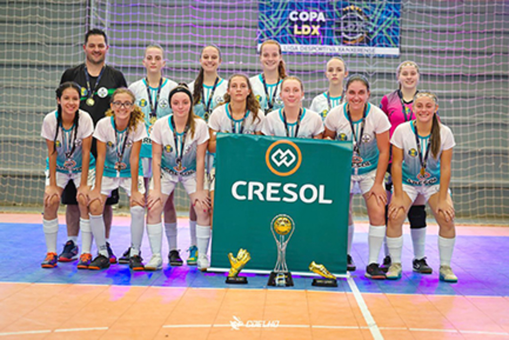 Time Feminino foi campeão em Xanxerê