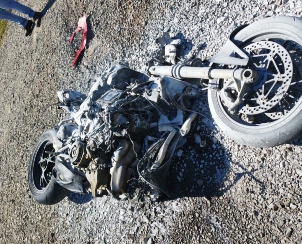 Motociclista morre após colisão na traseira de caminhão na BR-282