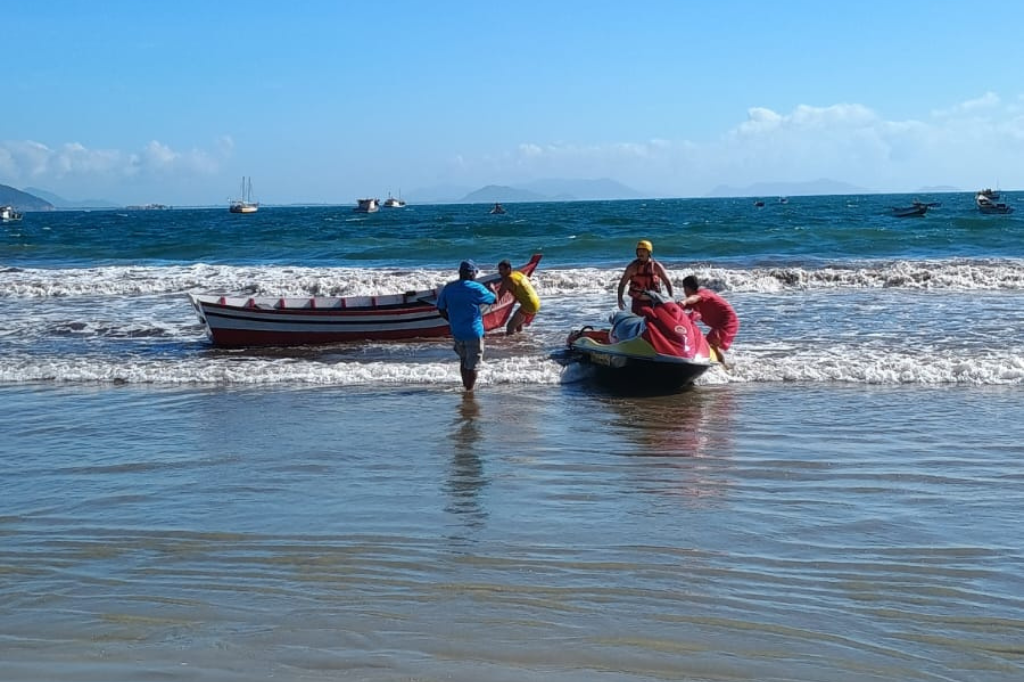 Afogamento na Praia Central de Garopaba