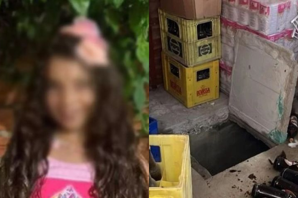 Imagem reprodução - Menina é resgatada após sequestro e população lincha suspeito