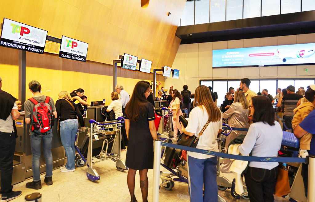 Aeroportos de SC registram aumento de 58% de passageiros internacionais em janeiro histórico