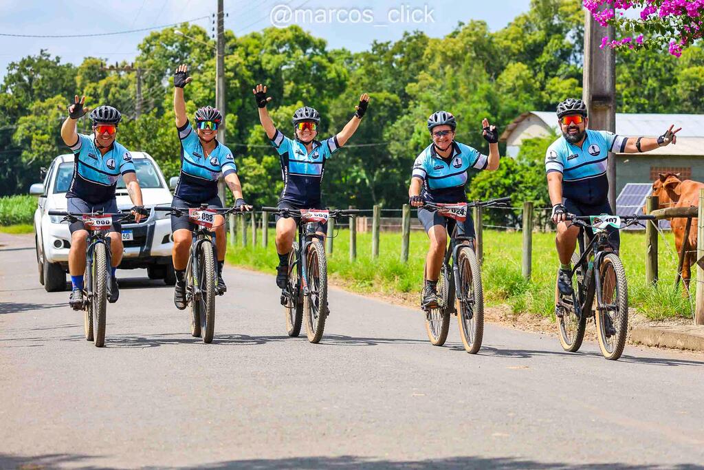 PEDALE COM SACI ATRAIU CICLISTAS DE TODA A REGIÃO