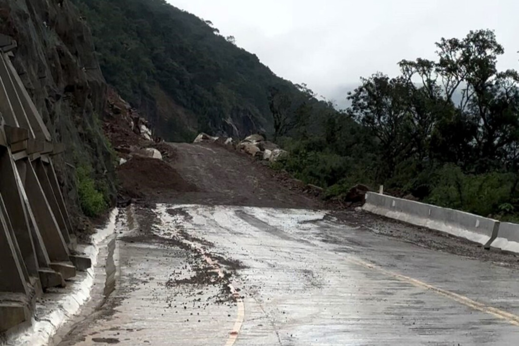 DNIT alerta para reabertura da BR-285/SC, na Serra da Rocinha, a partir de segunda-feira (10)