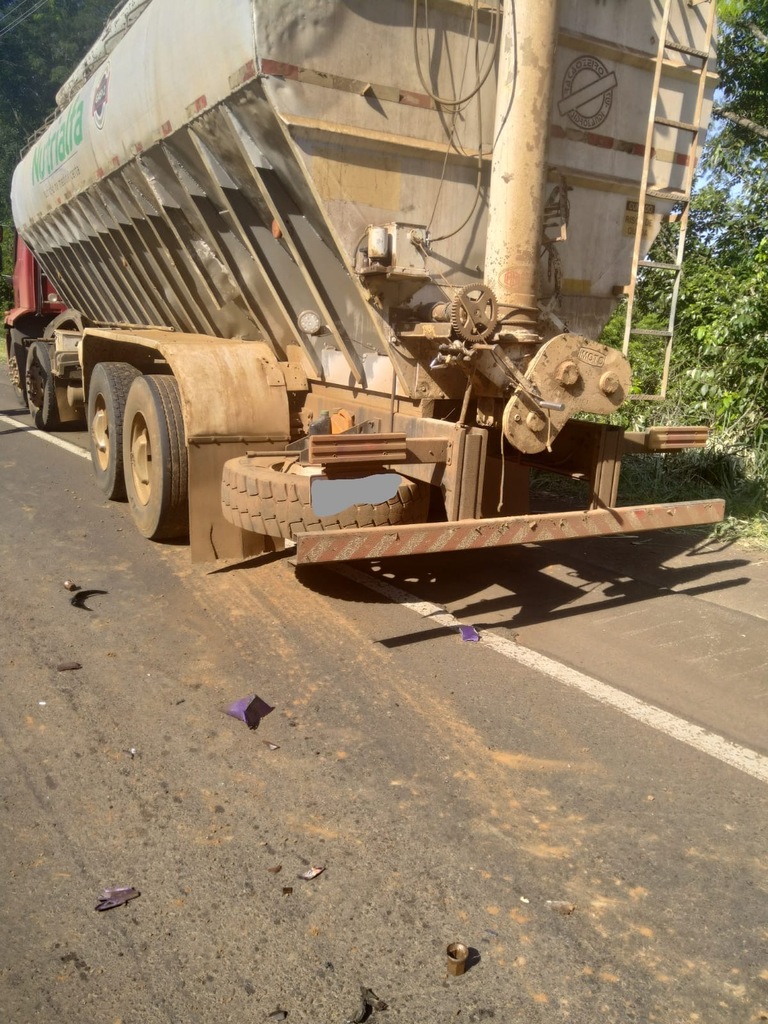 Motociclista é socorrido com ferimentos graves após acidente na SC-157