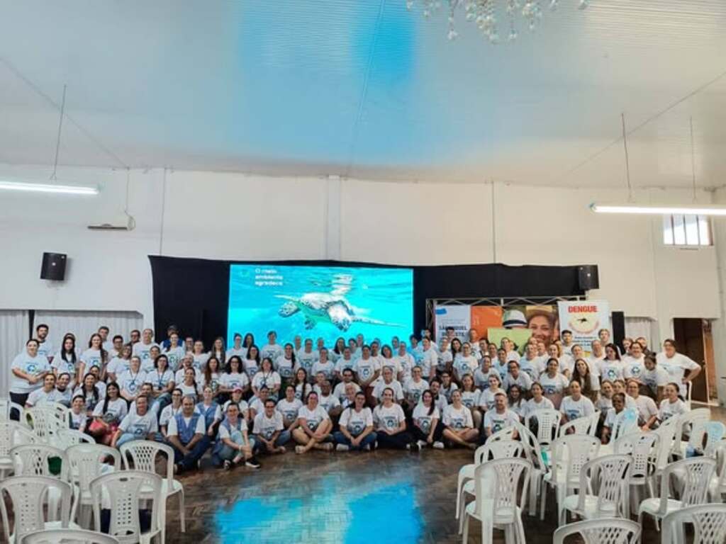 Bom Jesus do Oeste participa de capacitação sobre Resíduos Sólidos e Saúde Pública