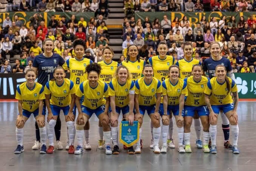 Seleção Brasileira Feminina de Futsal realizará treino oficial em Correia Pinto