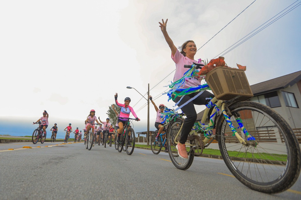 2º Pedal Rosa de São Chico acontece neste sábado em celebração ao Dia da Mulher