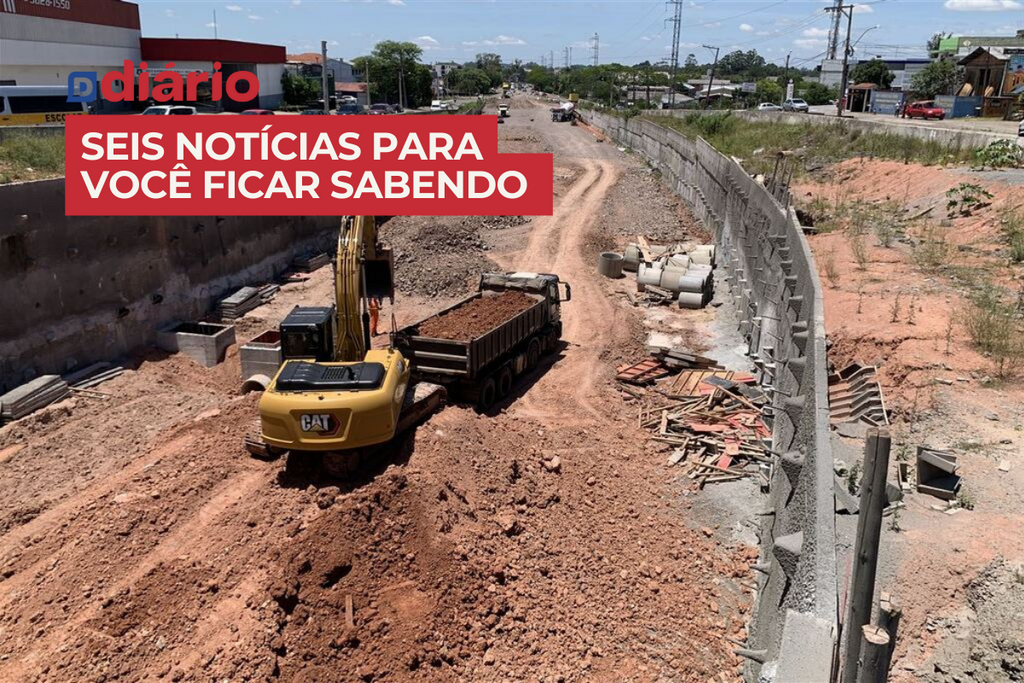 Trânsito em dois viadutos de Santa Maria terão bloqueios a partir desta segunda e outras 5 notícias