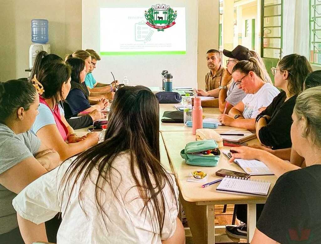 Planejando um futuro melhor para a escola em Campo Belo do Sul