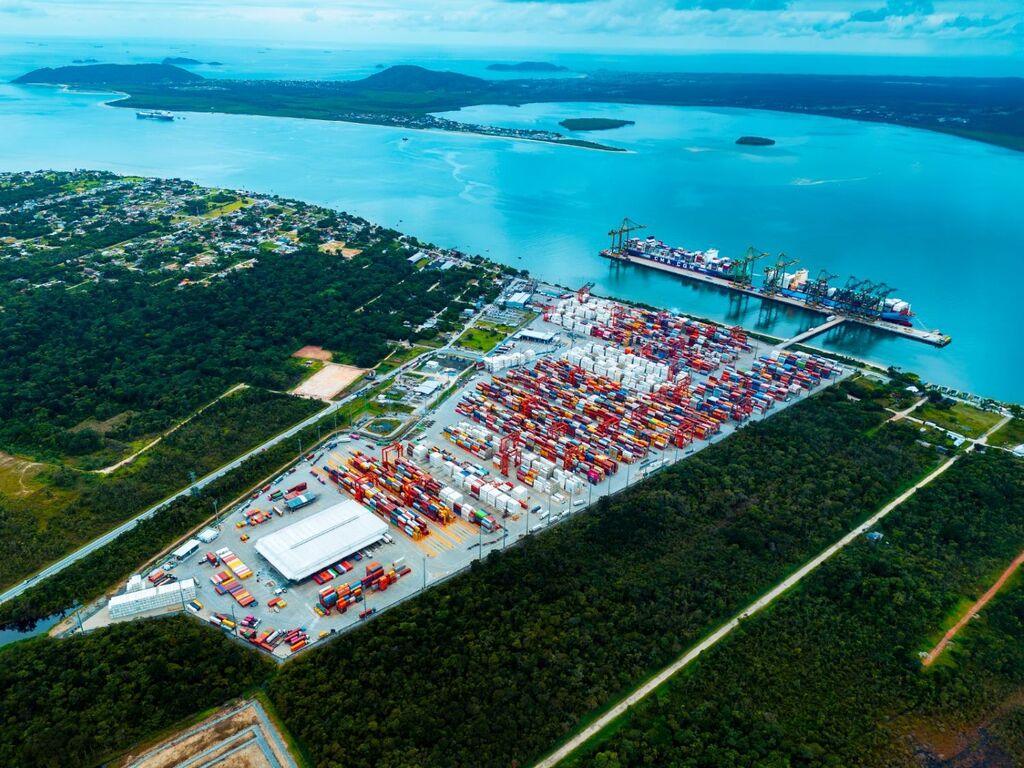 Divulgação / Porto de Itapoá - 