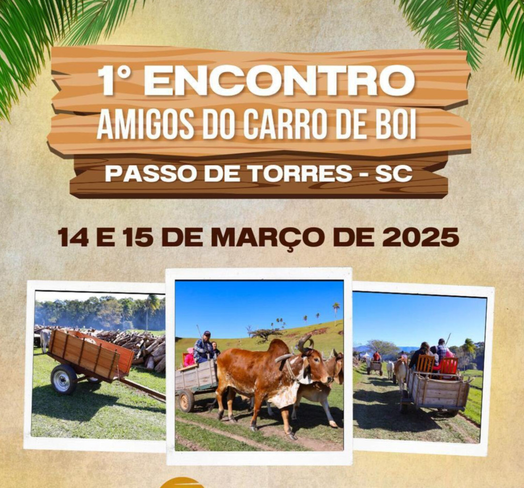 ENCONTROS DE CARROS DE BOI INICIADOS EM SÃO JOÃO DO SUL GANHAM FORÇA E PRESTÍGIO NA REGIÃO