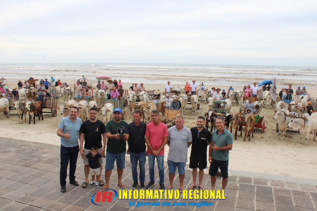 PASSO DE TORRES RECEPCIONA O 1° ENCONTRO DE CARRO DE BOI