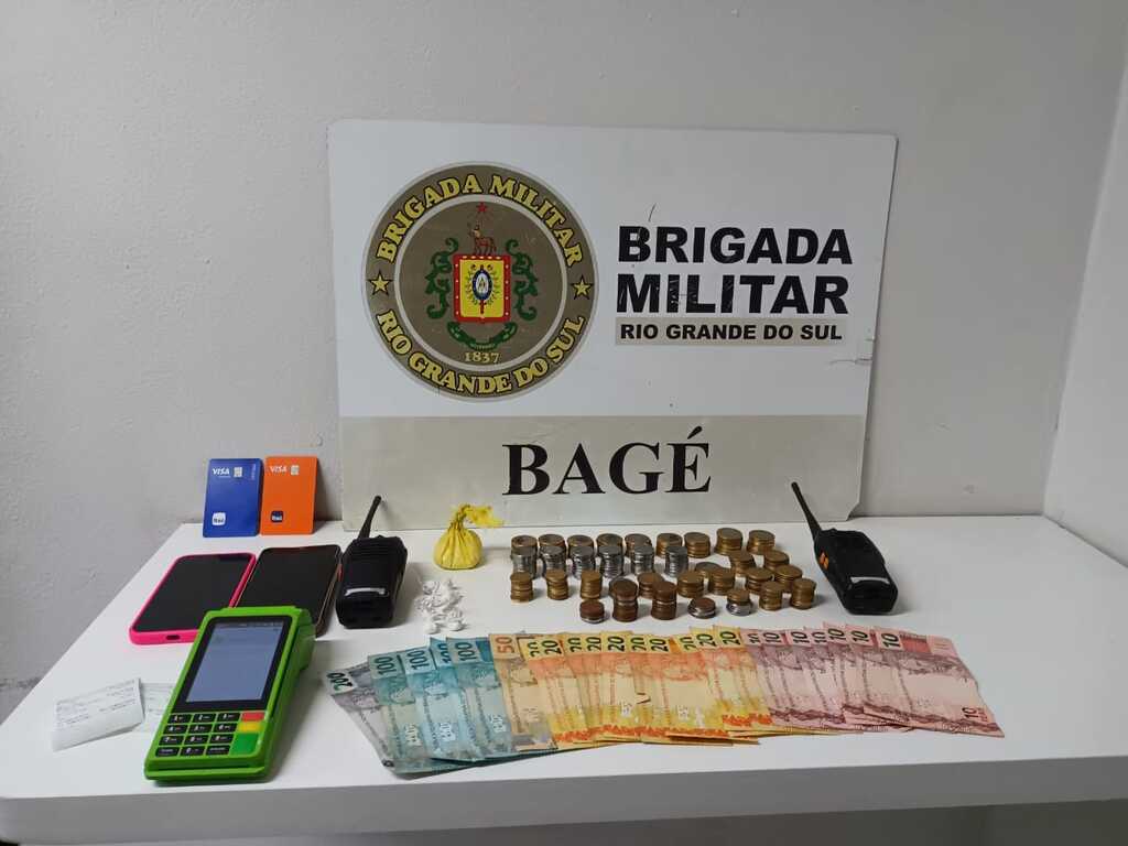 Brigada Militar prende casal com drogas na São Judas