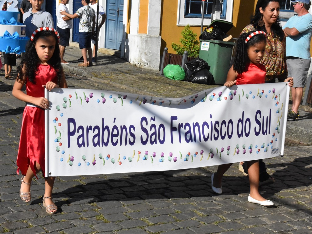 Programação especial para aniversário da cidade de São Francisco do Sul terá desfile comemorativo