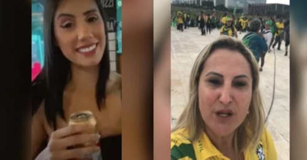Cristiane da Silva e Raquel de Souza Lopes (Foto: Reprodução) - 