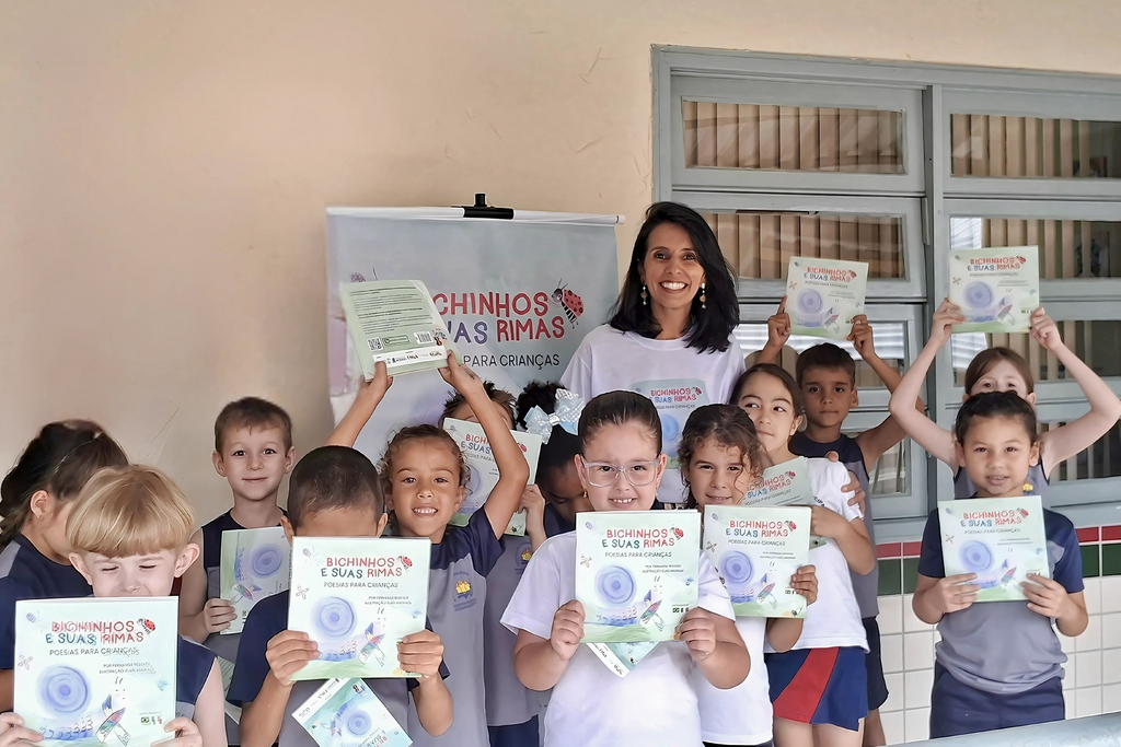 Projeto incentiva leitura e inclusão com distribuição gratuita de mais de 500 exemplares de livro infantil em Rodeio
